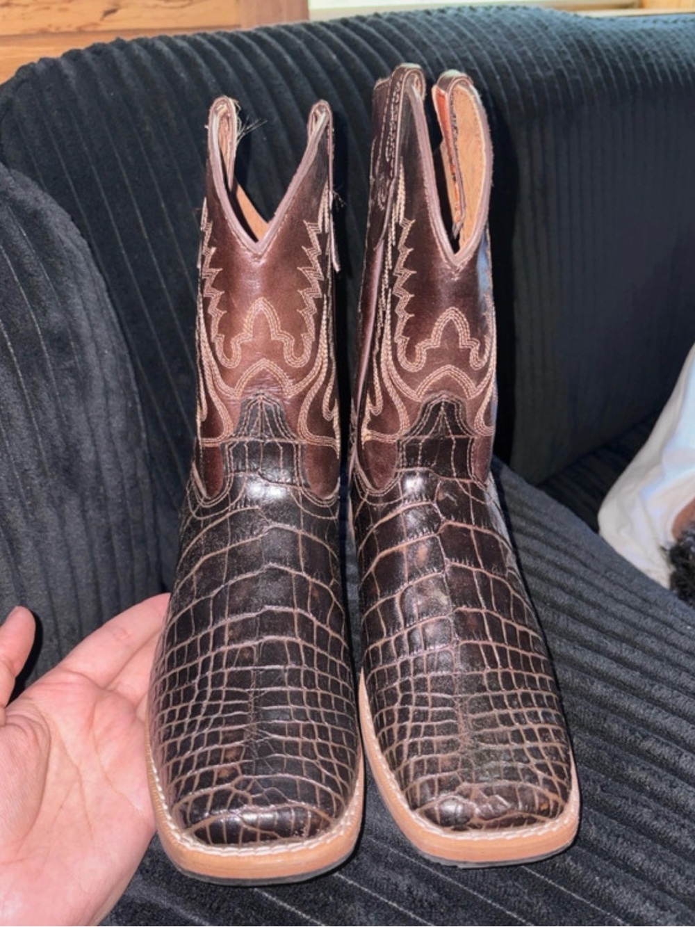 Classic Brown kids Western Boots